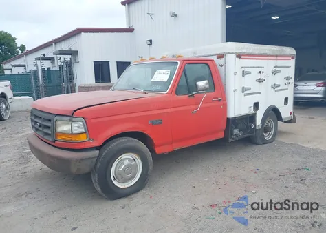 1992 Ford F350 from USA, damaged, VIN 1FDHF37Y4NNA85476